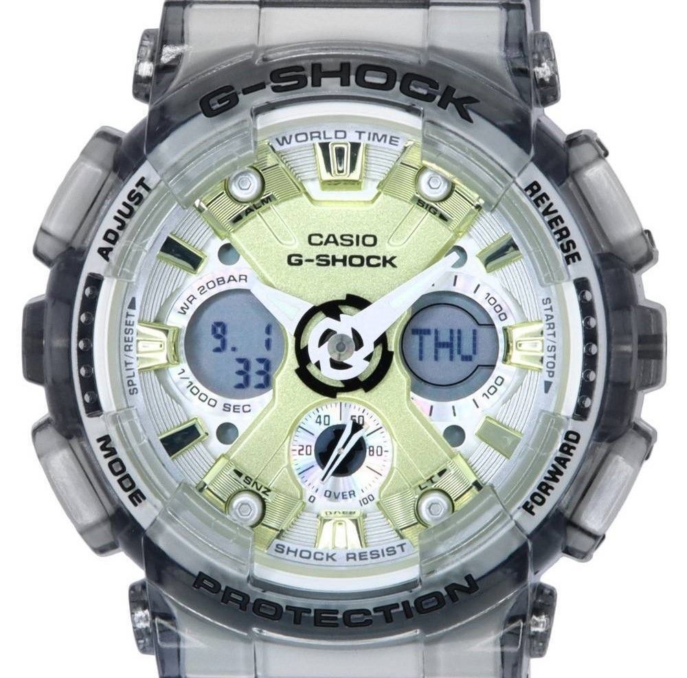 Casio G-Shock GMA Analog Digital Quarz GMA-S120GS-8A GMAS120GS-8 200M Damenuhr