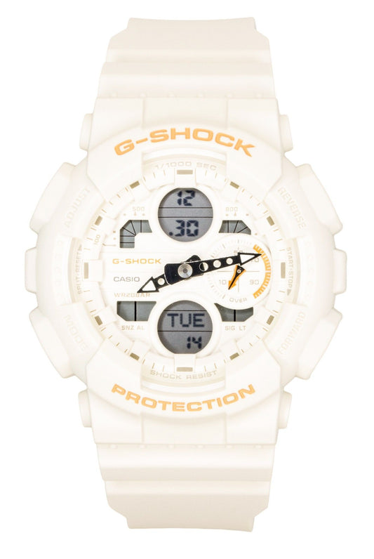 Casio G-Shock Analog Digital Bio-Based Resin Cream Dial Quarz GMA-S140-7A 200M Damenuhr