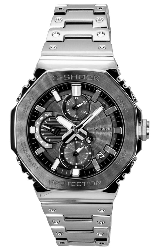 Casio G-Shock Analog Full Metal Smartphone Link Schwarzes Zifferblatt Solar GMC-B2100BT-1A 200M Herrenuhr