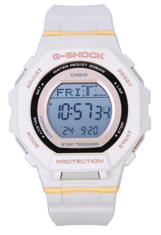 Casio G-Shock G-Squad Digital Smartphone Link Pale Pink Bio-Based Resin Quarz GMD-B300-4 200M Damenuhr