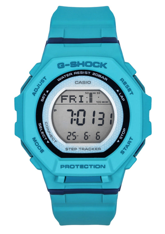 Casio G-Shock G-Squad Digital Smartphone Link Bio-Based Resin Strap Quarz GMD-B300SC-2 200M Damenuhr