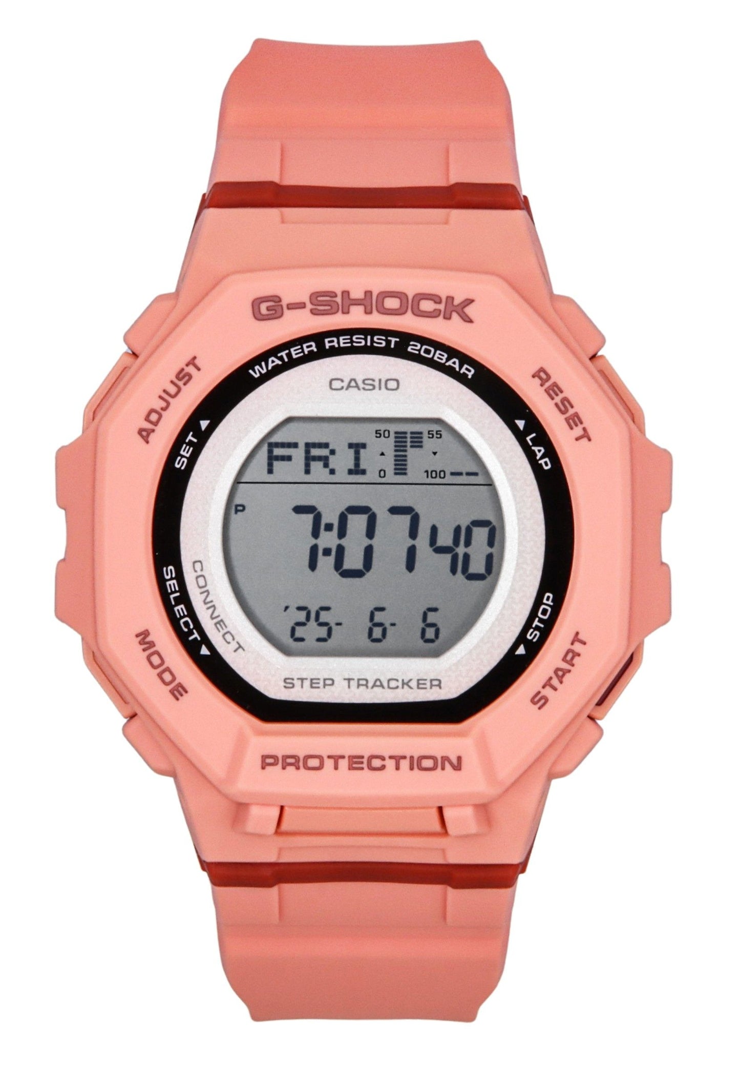Casio G-Shock Move Digital Smartphone Link Bio-Based Resin Quarz GMD-B300SC-4 200M Damenuhr