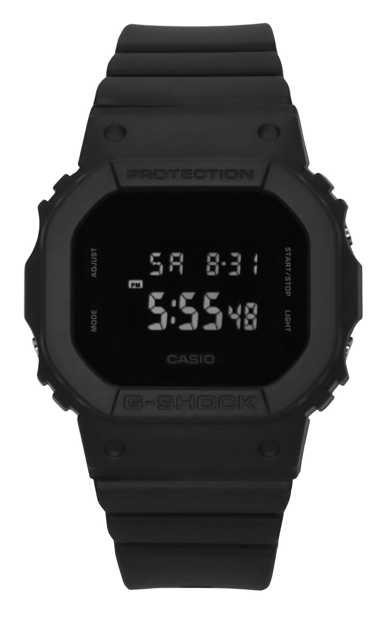 Casio G-Shock Digital Bio Based Resin Strap Schwarzes Zifferblatt Quarz GMD-S5610BB-1 200M Damenuhr