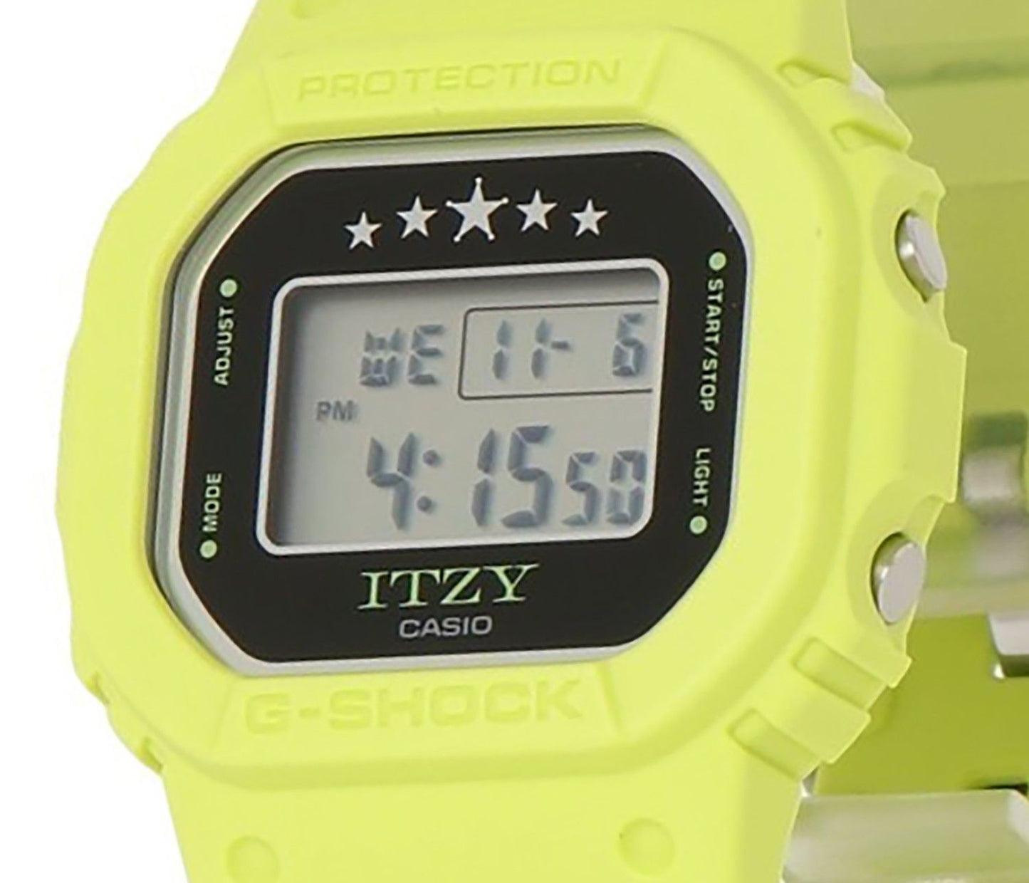 Casio G-Shock ITZY Collaboration Digital Green Bio-Based Resin Strap Quarz GMD-S5610IT-3 200M Damenuhr