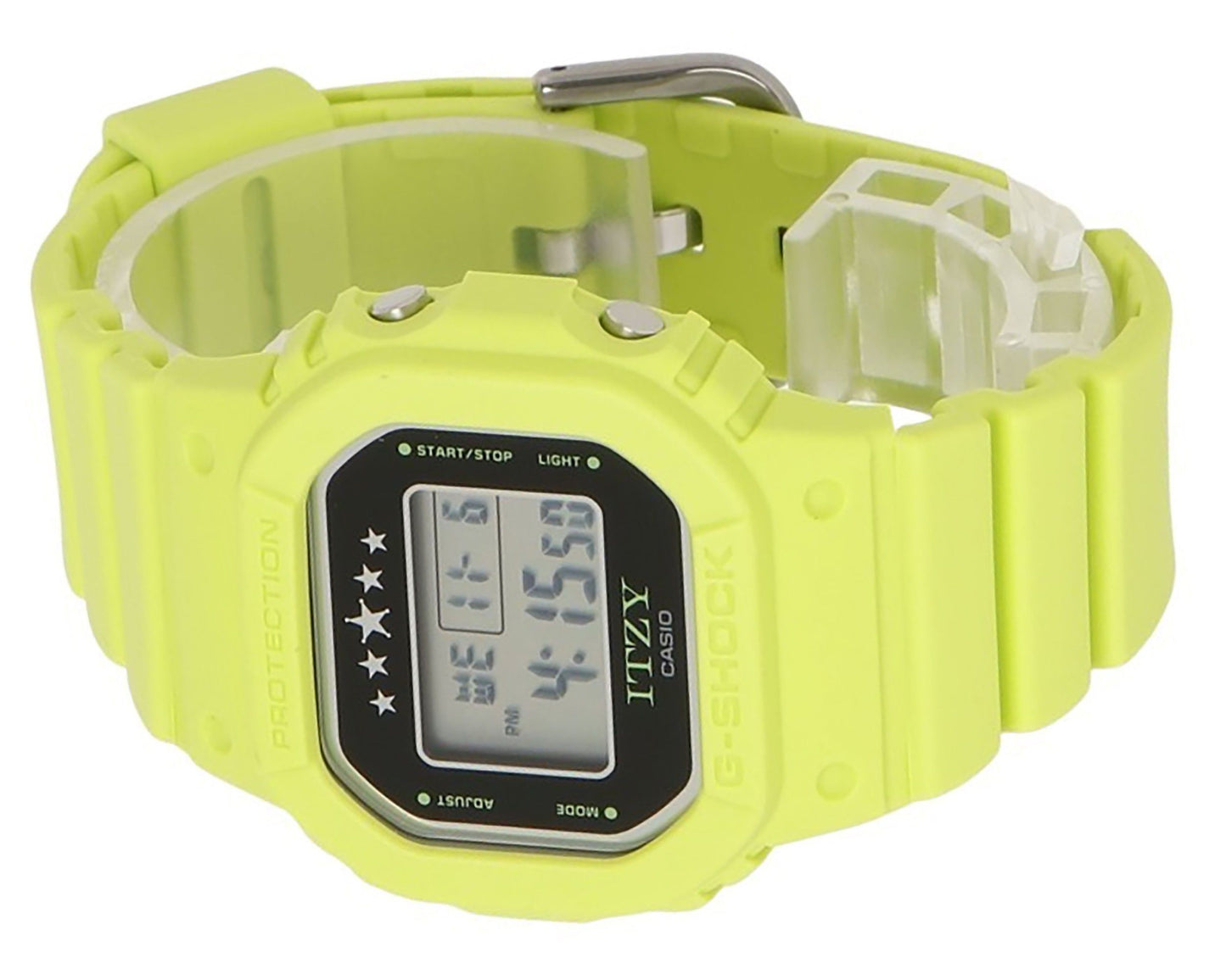 Casio G-Shock ITZY Collaboration Digital Green Bio-Based Resin Strap Quarz GMD-S5610IT-3 200M Damenuhr