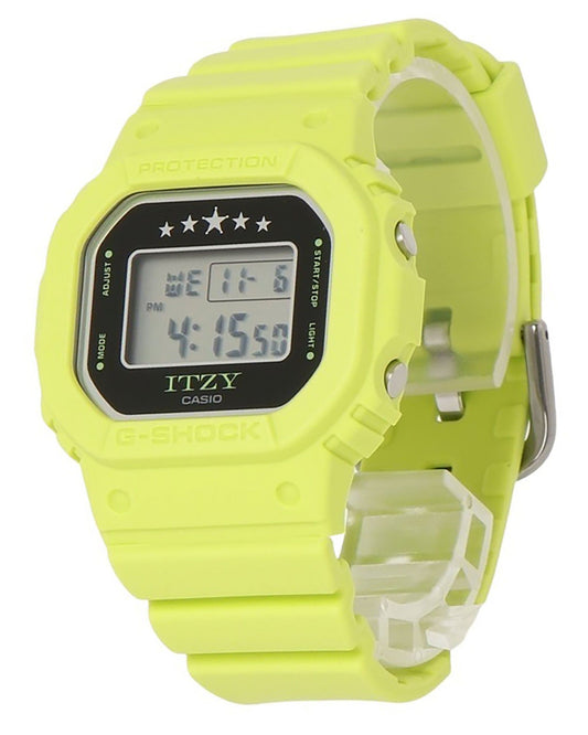 Casio G-Shock ITZY Collaboration Digital Green Bio-Based Resin Strap Quarz GMD-S5610IT-3 200M Damenuhr