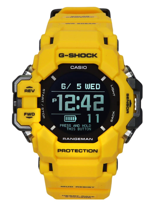 Casio G-Shock Master Of G-Land Rangeman Digital Smartphone Link Solar GPR-H1000-9 200M Herrenuhr