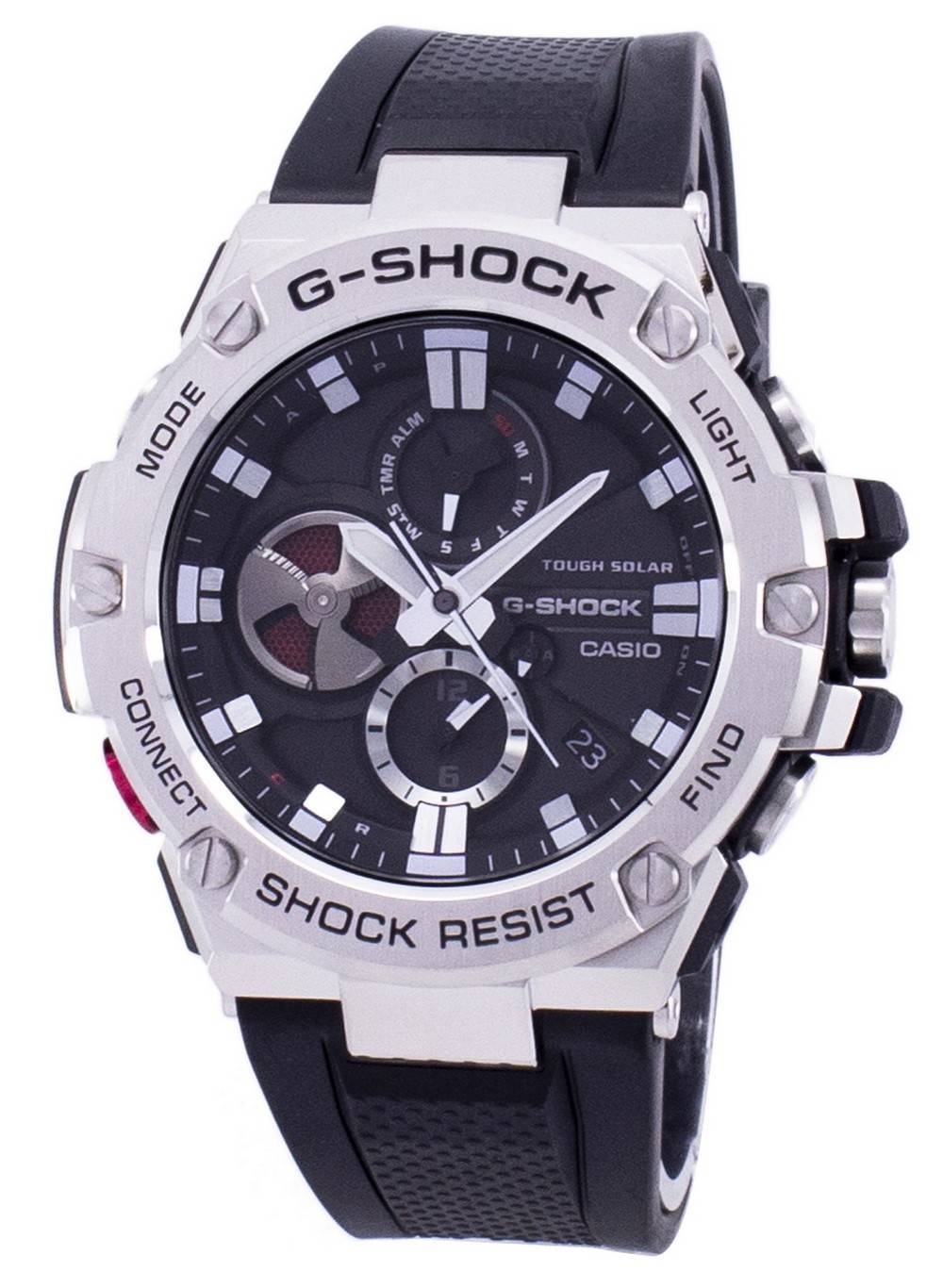 Casio G-Shock G-Steel Tough Solar Analog GST-B100-1A GSTB100-1A Herrenuhr