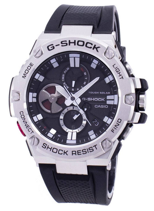 Casio G-Shock G-Steel Tough Solar Analog GST-B100-1A GSTB100-1A Herrenuhr