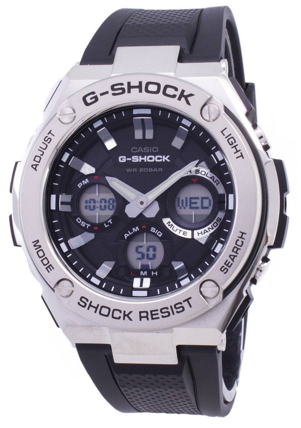 Casio G-Shock G-STEEL Analog-Digital Weltzeit GST-S110-1A GSTS110-1A Herrenuhr
