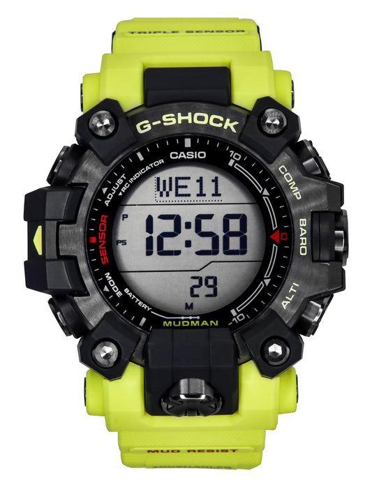 Casio G-Shock Master Of G-Land Mudman Digital Bio-Based Resin Solar GW-9500MRY-1A9 200M Herrenuhr