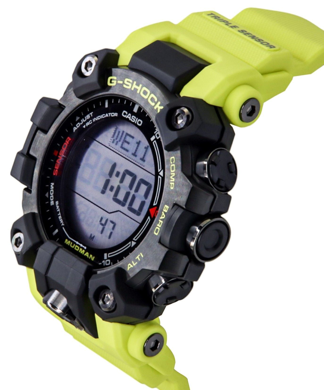 Casio G-Shock Master Of G-Land Mudman Digital Bio-Based Resin Solar GW-9500MRY-1A9 200M Herrenuhr