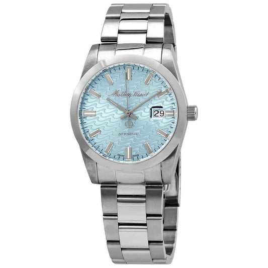 Mathey-Tissot Mathy I Edelstahl Blaues Zifferblatt Automatik H1450ATABU Herrenuhr