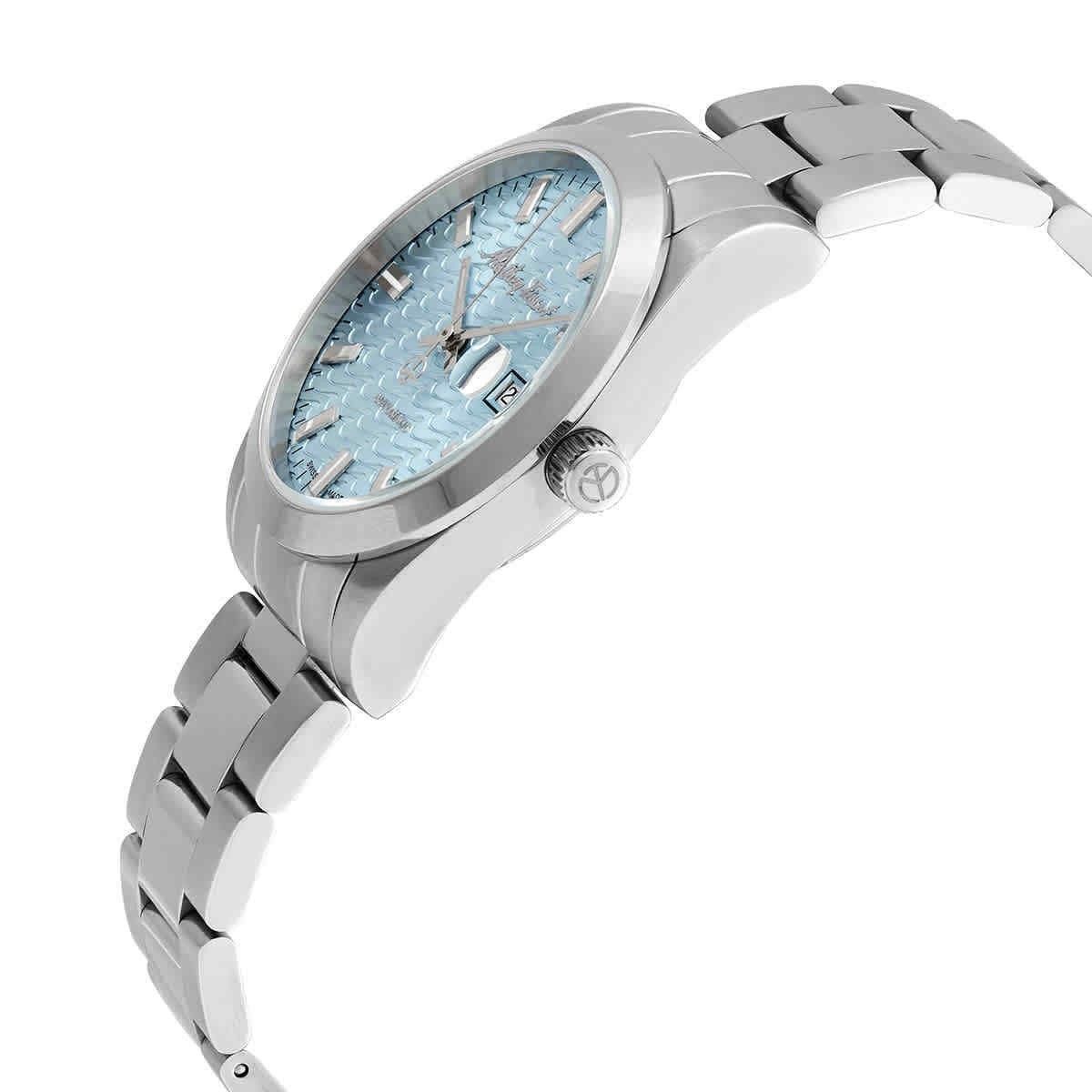 Mathey-Tissot Mathy I Edelstahl Blaues Zifferblatt Automatik H1450ATABU Herrenuhr