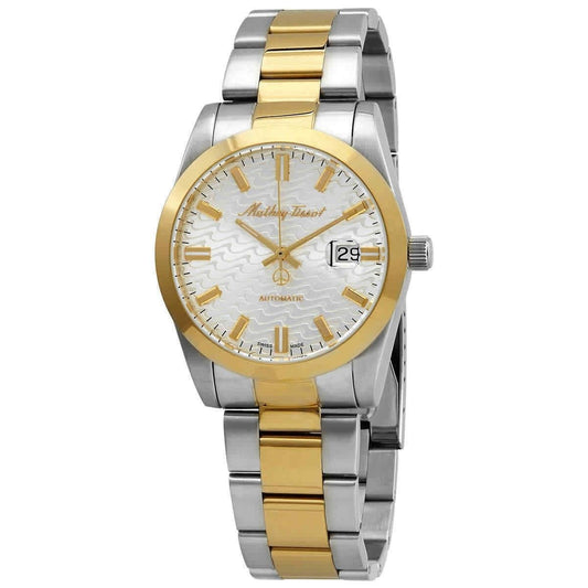 Mathey-Tissot Mathy I Two Tone Edelstahl White Dial Automatik H1450ATBI Herrenuhr