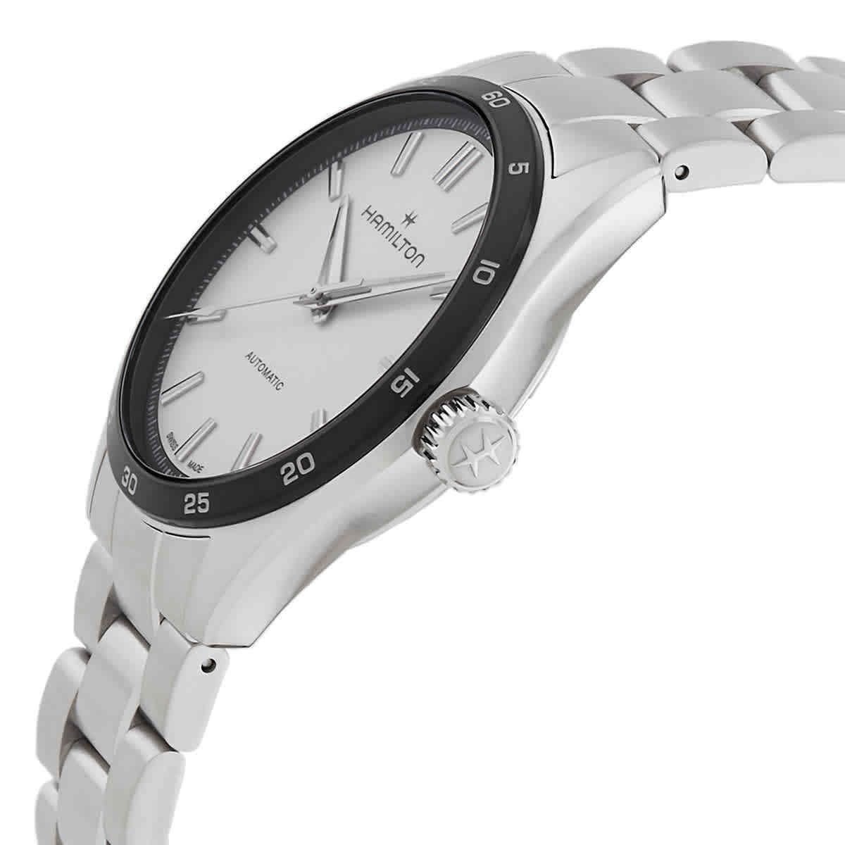 Hamilton Jazzmaster Performer Edelstahl White Dial Automatik H36205110 100M Herrenuhr