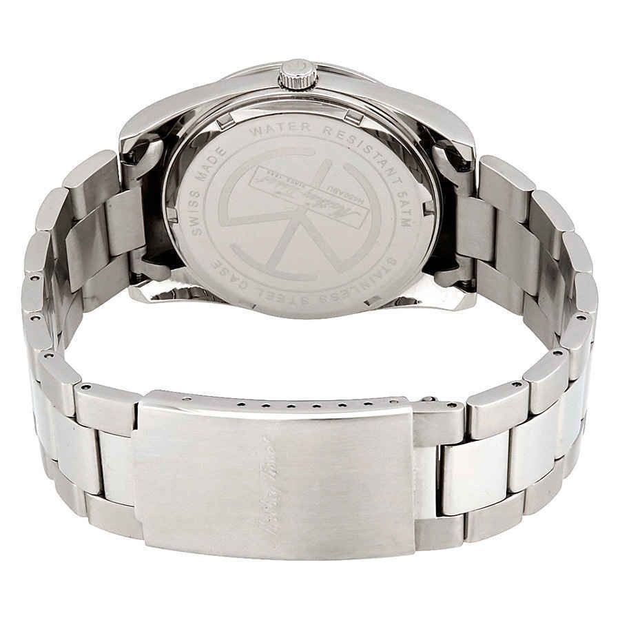 Mathey-Tissot Mathy I Edelstahl Blaues Zifferblatt Quarz H450ABU Herrenuhr