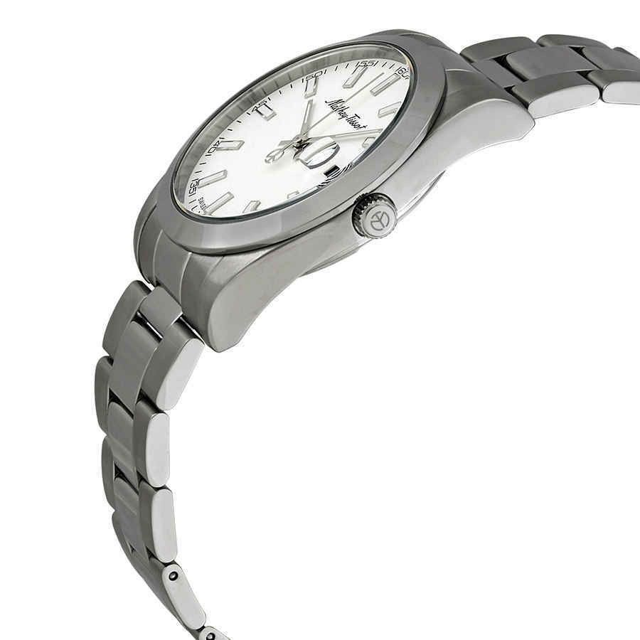 Mathey-Tissot Mathy I Edelstahl White Dial Quarz H450AI Herrenuhr