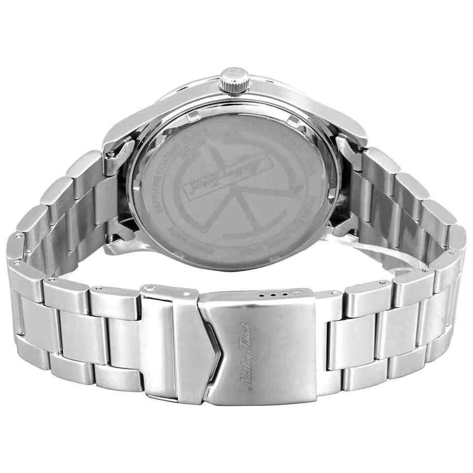 Mathey-Tissot Mathy I Jumbo Special Edition Edelstahl Blaues Zifferblatt Quarz H455SK Herrenuhr