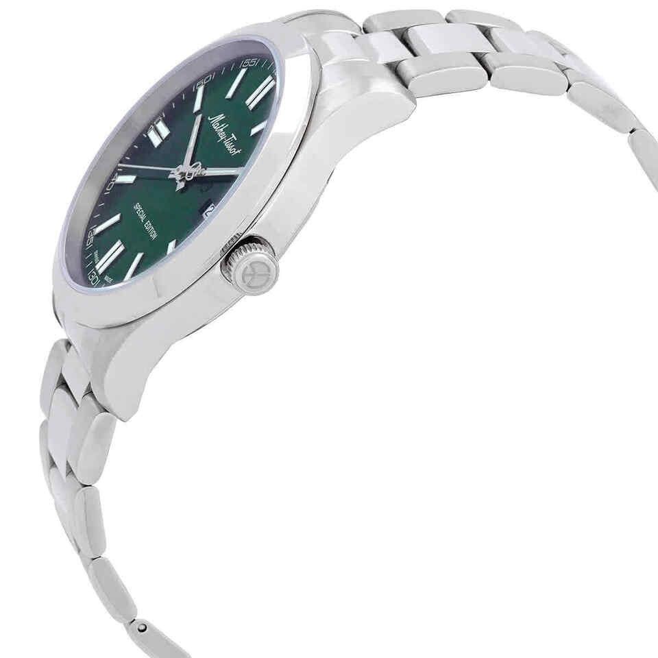 Mathey-Tissot Mathy I Jumbo Special Edition Edelstahl Gr?nes Zifferblatt Quarz H455VE Herrenuhr