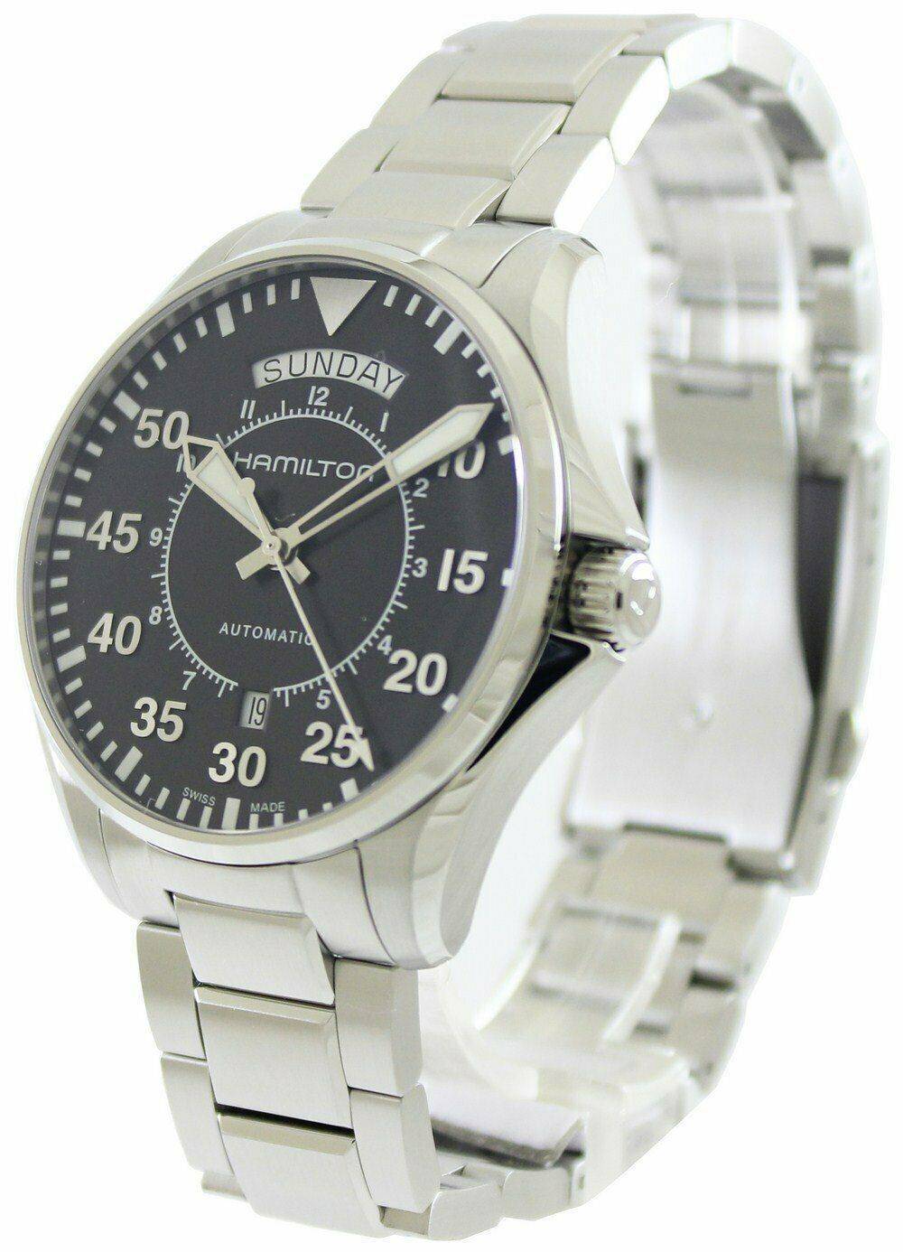 Hamilton Pilot Day Date Aviation Automatik H64615135 Herrenuhr