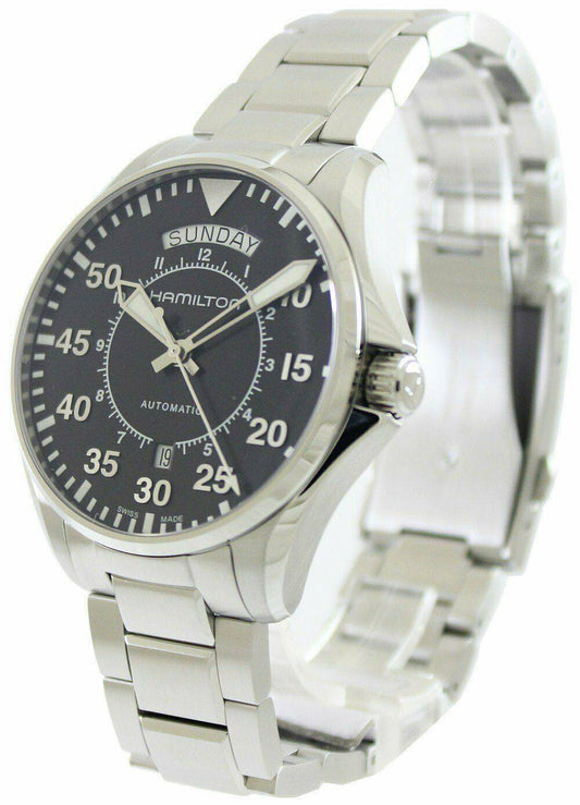 Hamilton Pilot Day Date Aviation Automatik H64615135 Herrenuhr