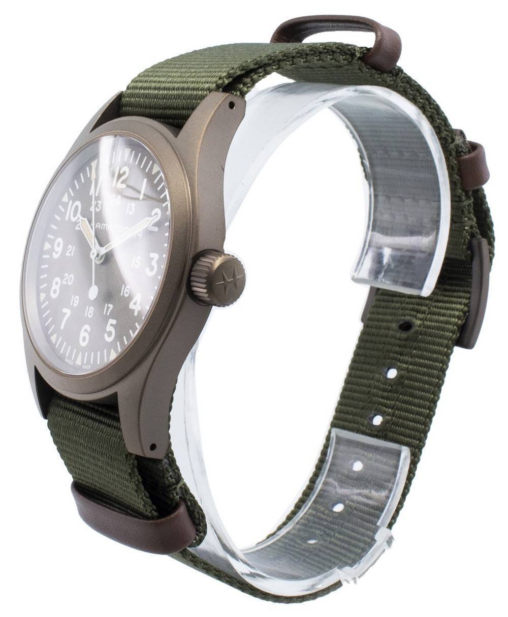 Hamilton Khaki Field H69449961 Gangreserve Mechanisch Herrenuhr