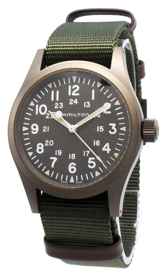 Hamilton Khaki Field H69449961 Gangreserve Mechanisch Herrenuhr