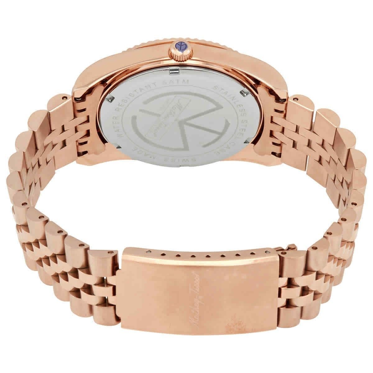 Mathey-Tissot Mathy II Rose Gold Edelstahl Braunes Zifferblatt Quarz H710PRM Herrenuhr