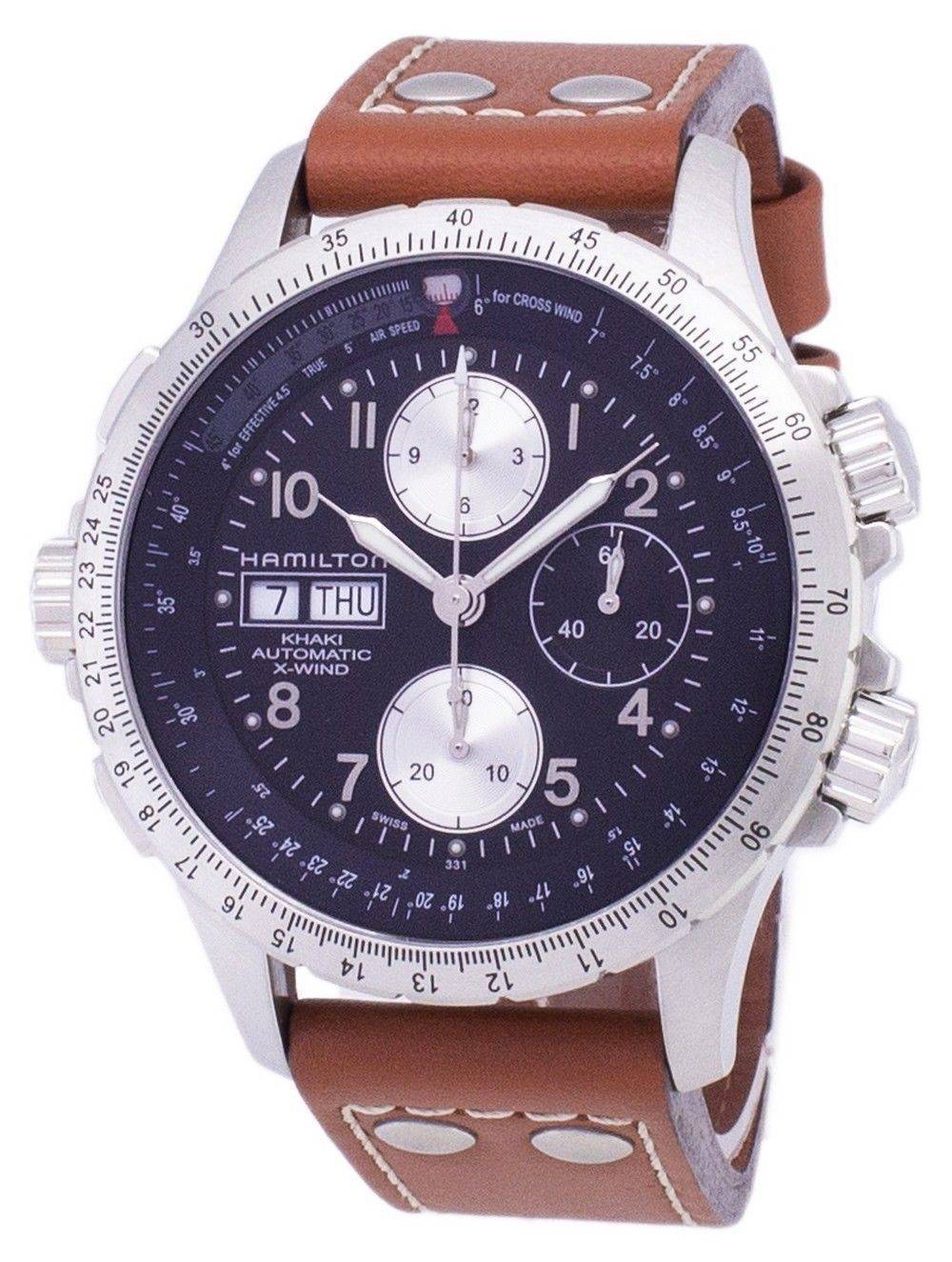 Hamilton Khaki X-Wind Automatik Chronograph H77616533 Herrenuhr