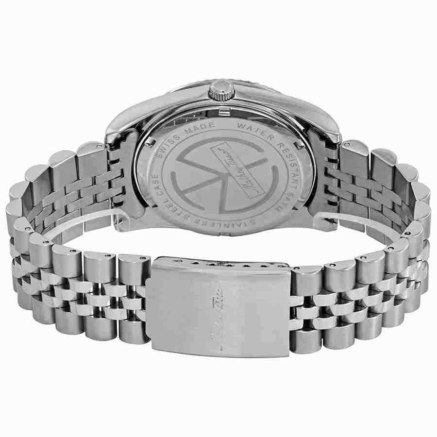 Mathey-Tissot Mathy III Edelstahl Blaues Zifferblatt Quarz H810ABU Herrenuhr