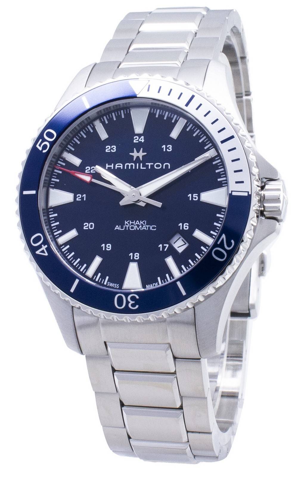 Hamilton Khaki Navy Scuba H82345141 Automatik Analog Herrenuhr