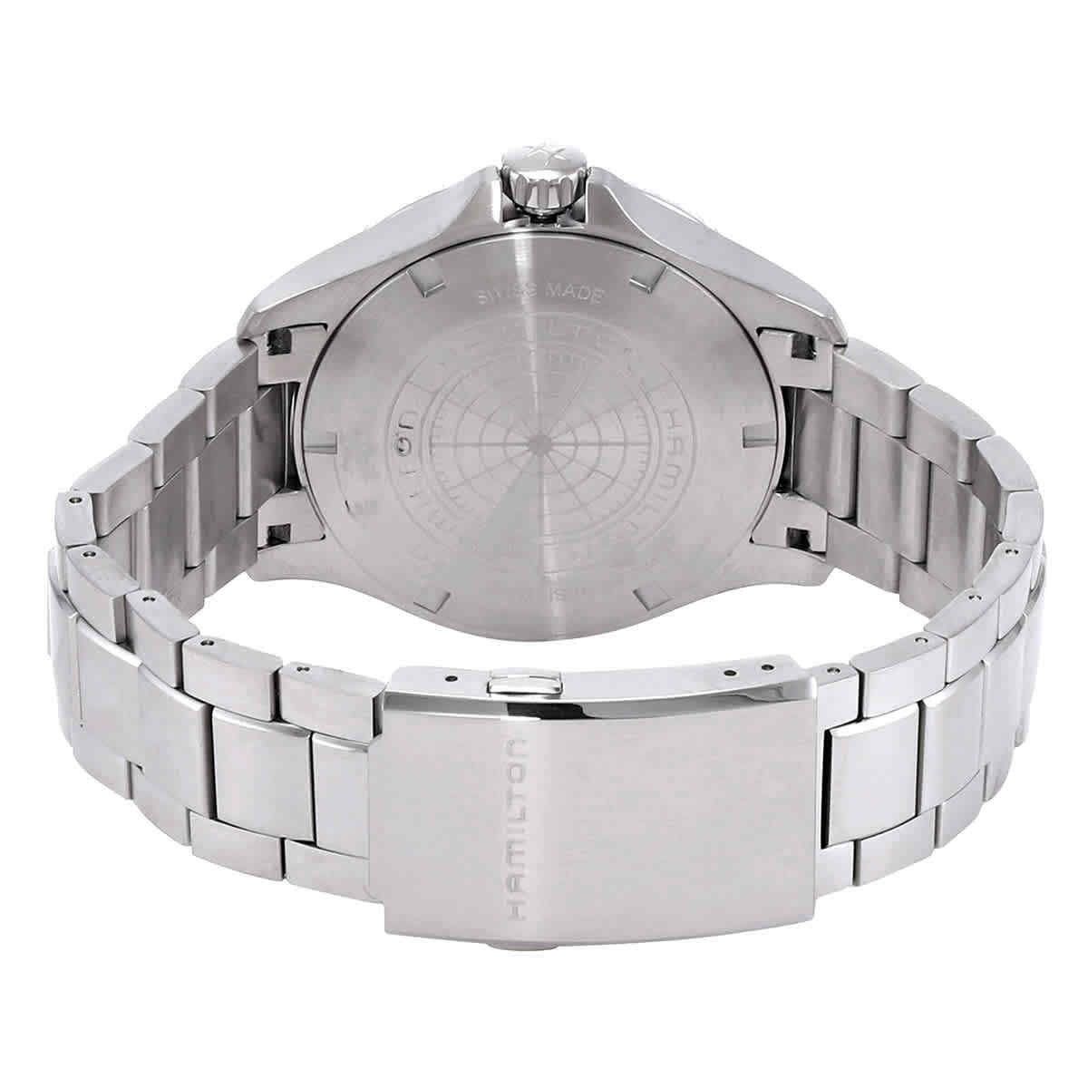 Hamilton Khaki Navy Scuba Edelstahl Blaues Zifferblatt Automatik Taucher H82505140 300M Herrenuhr