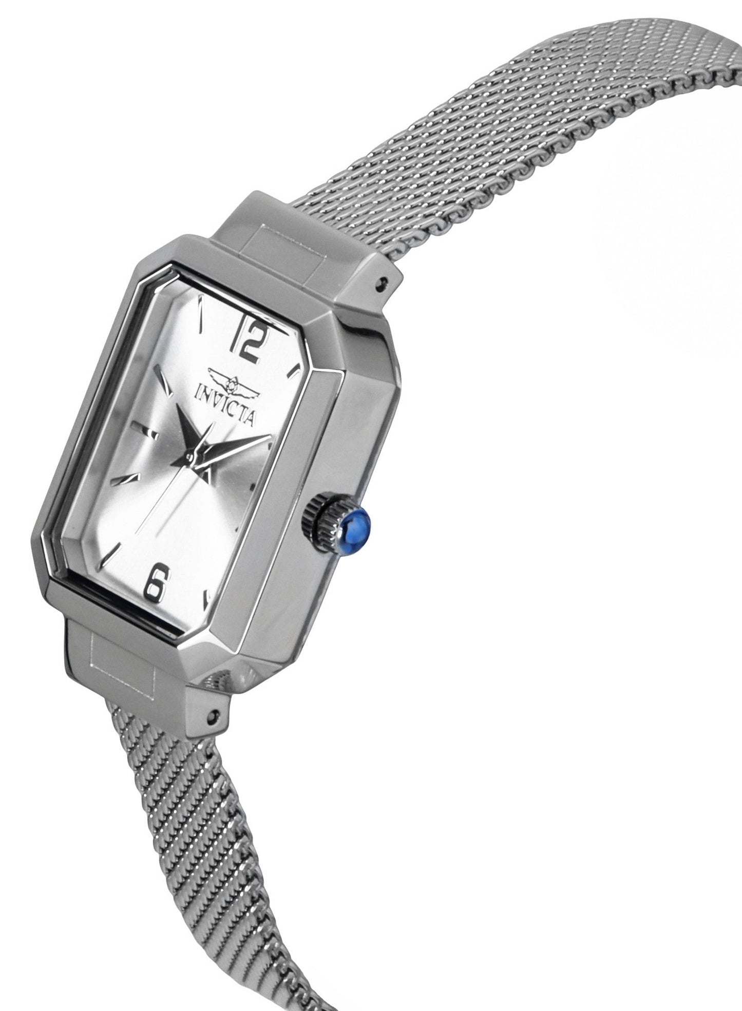 Invicta Angel Edelstahl Silberfarbenes Zifferblatt Quarz 48150 Damenuhr