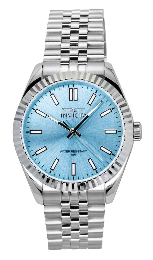 Invicta Specialty Edelstahl Tiffany Blaues Zifferblatt Quarz 48906 Herrenuhr