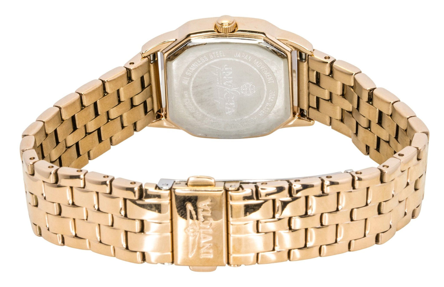 Invicta Wildflower Rose Goldfarben Edelstahl Silberfarbenes Zifferblatt Quarz 49039 Damenuhr