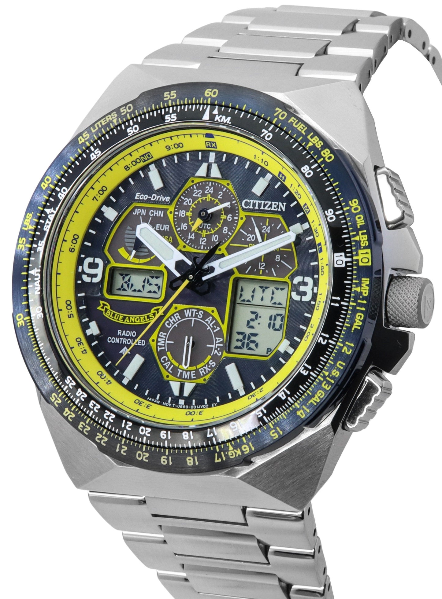 Citizen Promaster Skyhawk A-T Blue Angels Chronograph Eco-Drive JY8125-54L 200M Herrenuhr