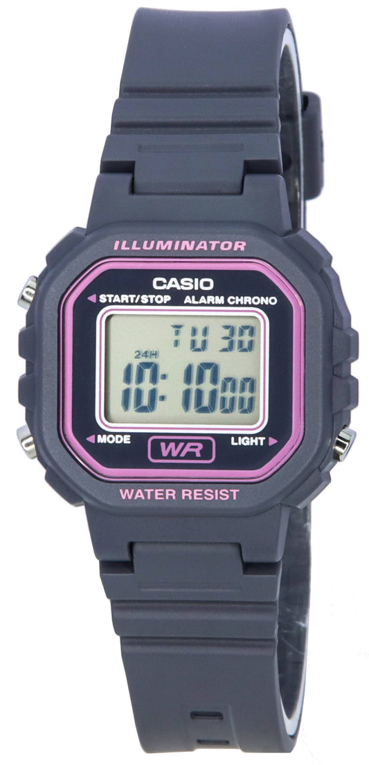 Casio POP Digital Schwarzes Zifferblatt Quarz LA-20WH-8A LA20WH-8 Damenuhr