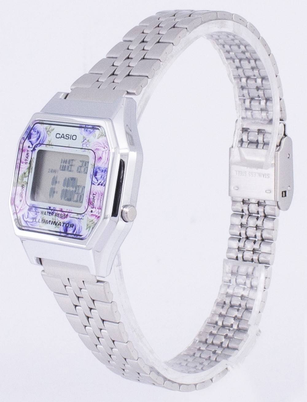 Casio Youth Vintage Illuminator Quarz Digital LA680WA-2C Damenuhr