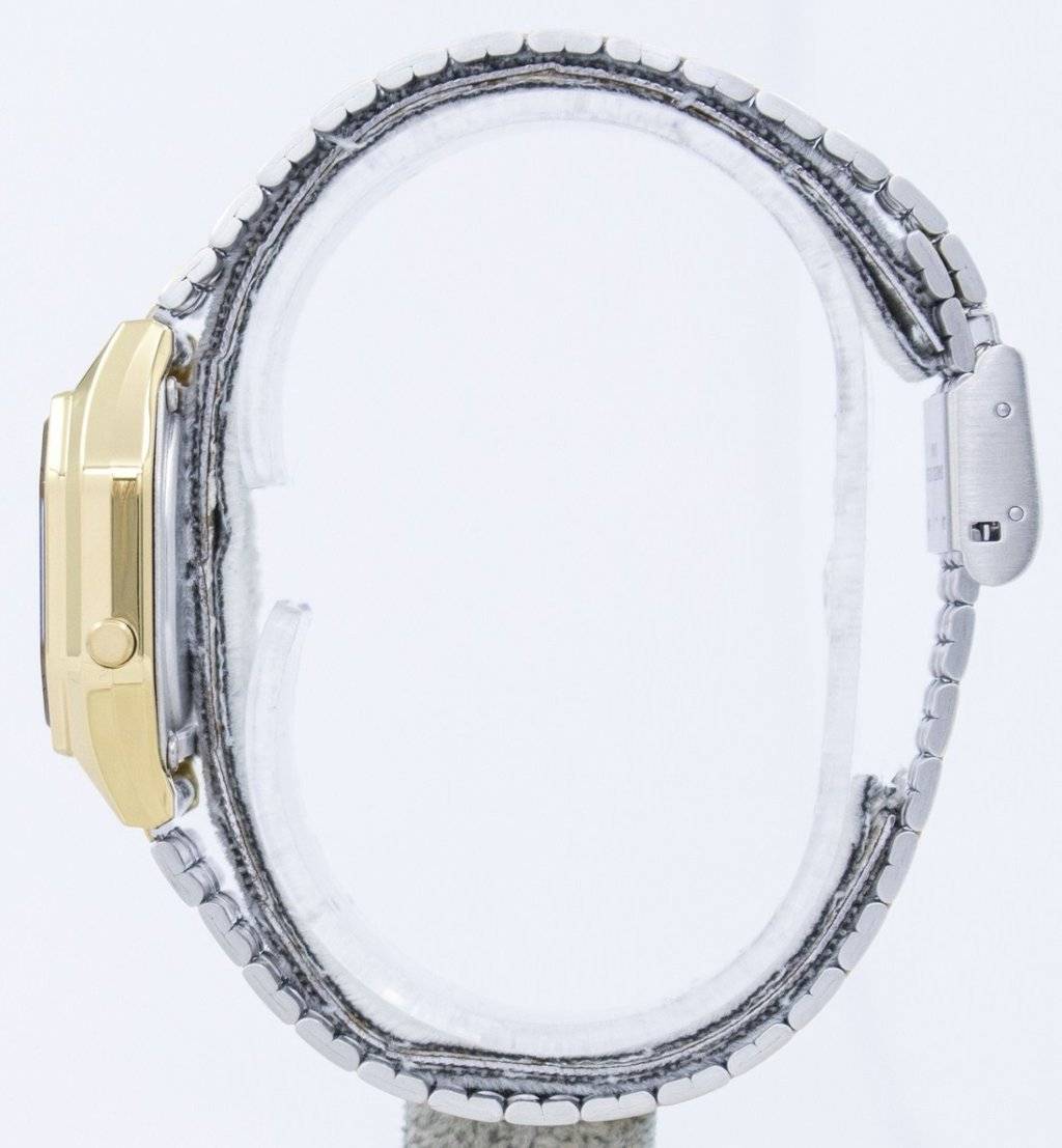 Casio Digital Quarz Edelstahl Illuminator LA680WGA-9DF LA680WGA-9 Damenuhr