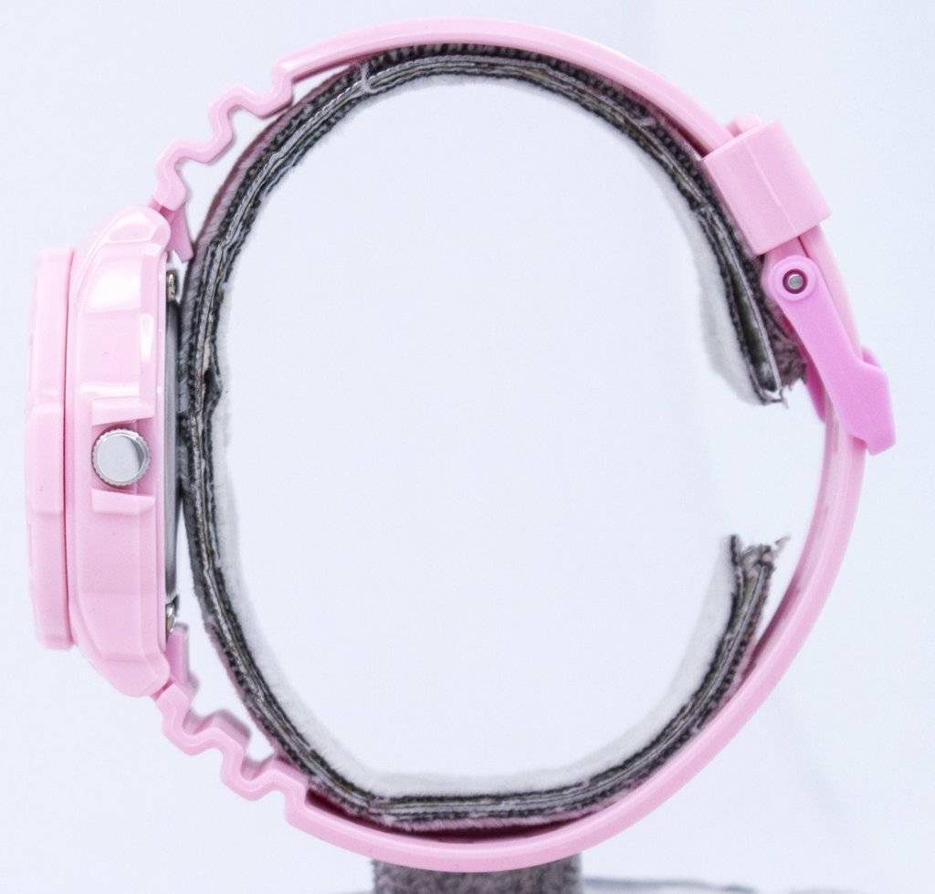 Casio Pink Resin Strap LRW-200H-4B2VDF LRW200H-4B2VDF Damenuhr