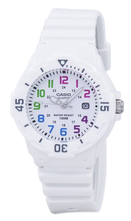 Casio Enticer Analog White Dial LRW-200H-7BVDF LRW200H-7BVDF Damenuhr