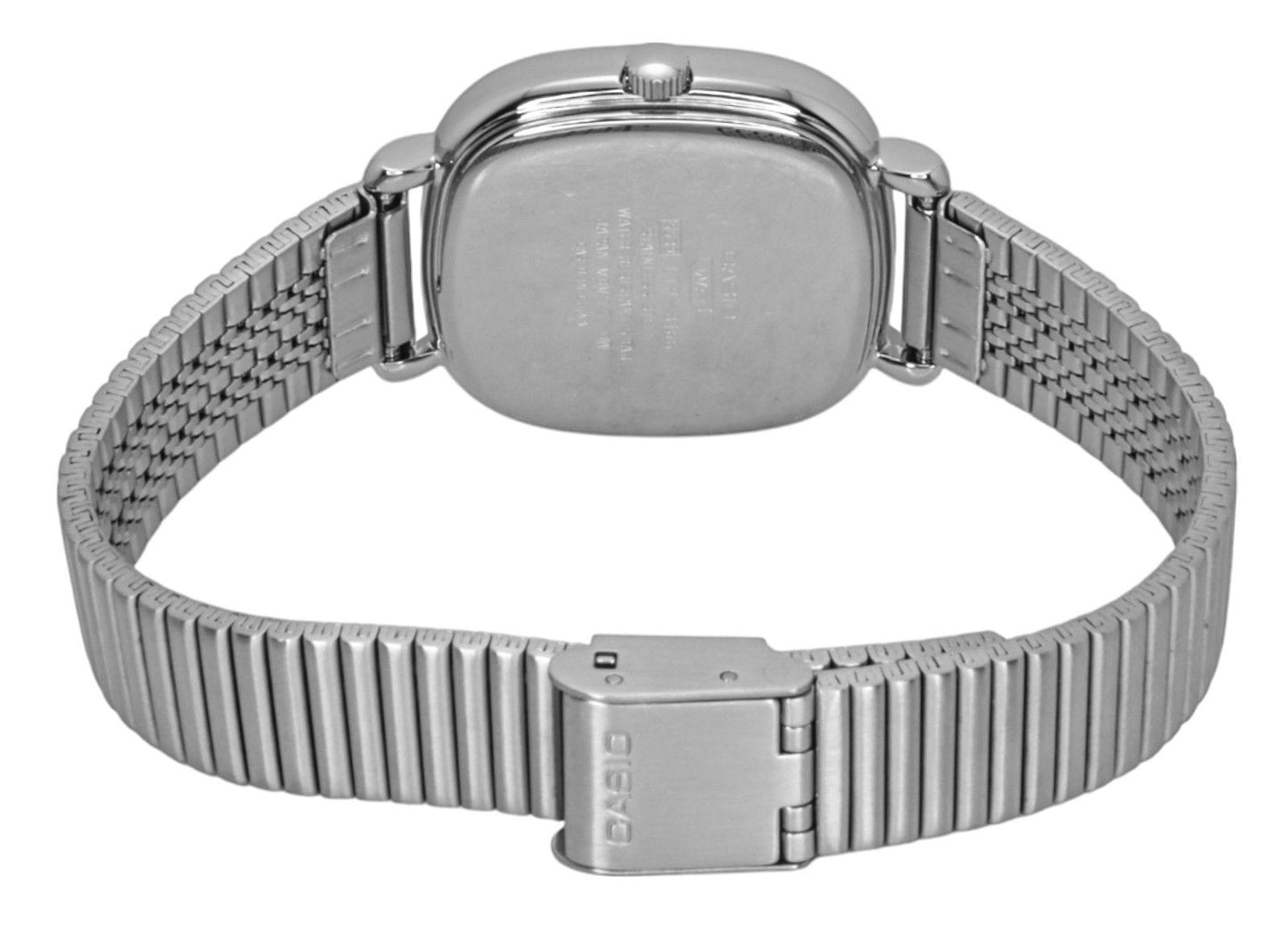 Casio Standard Analog Edelstahl Blaues Zifferblatt Quarz LTP-B166D-2AV Damenuhr