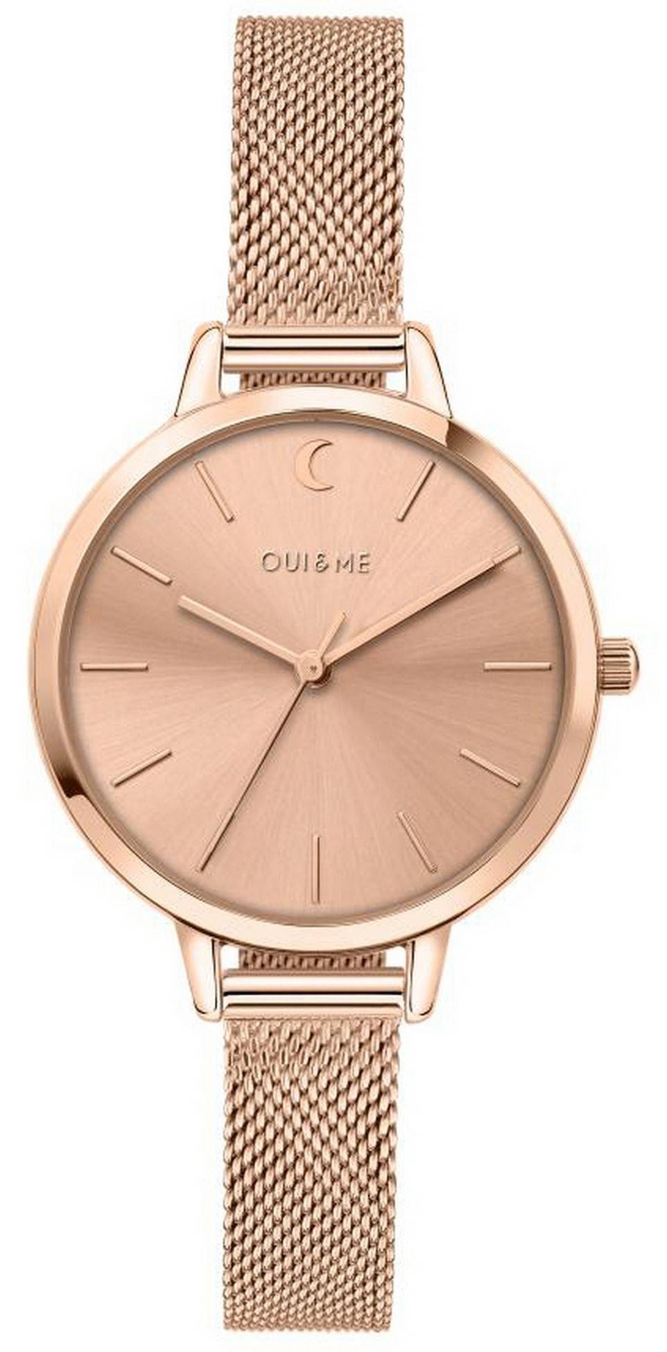 Oui & Me Petite Amourette Rose Goldfarben Edelstahl Quarz ME010095 Damenuhr