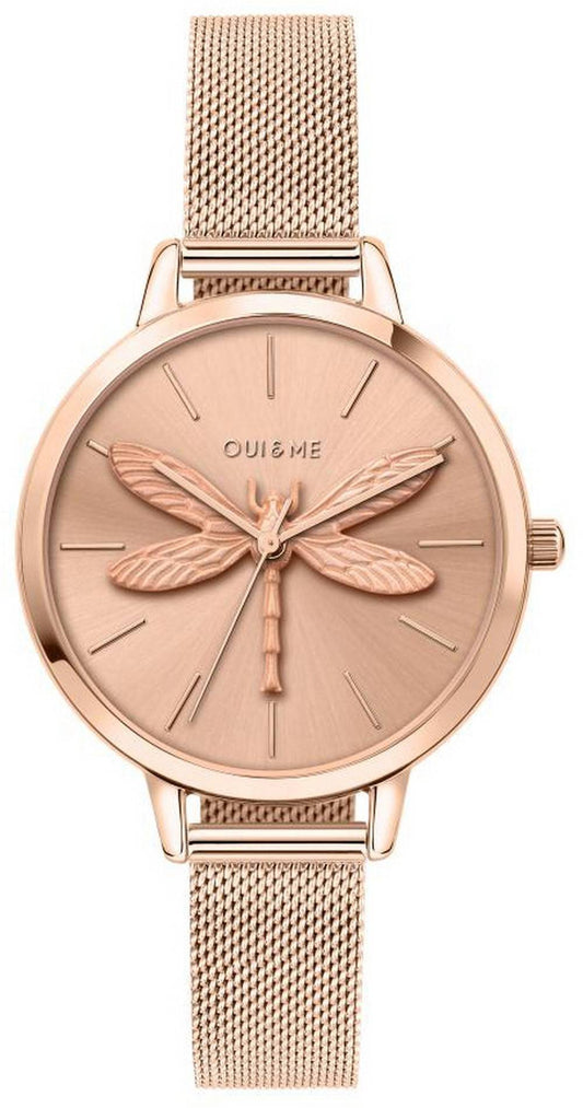 Oui & Me Amourette Rose Goldfarben Edelstahl Quarz ME010136 Damenuhr