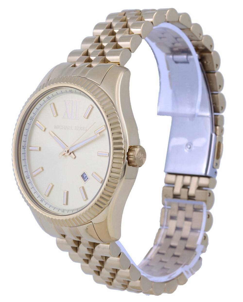 Michael Kors Lexington Gold Dial Quarz MK8857 Herrenuhr