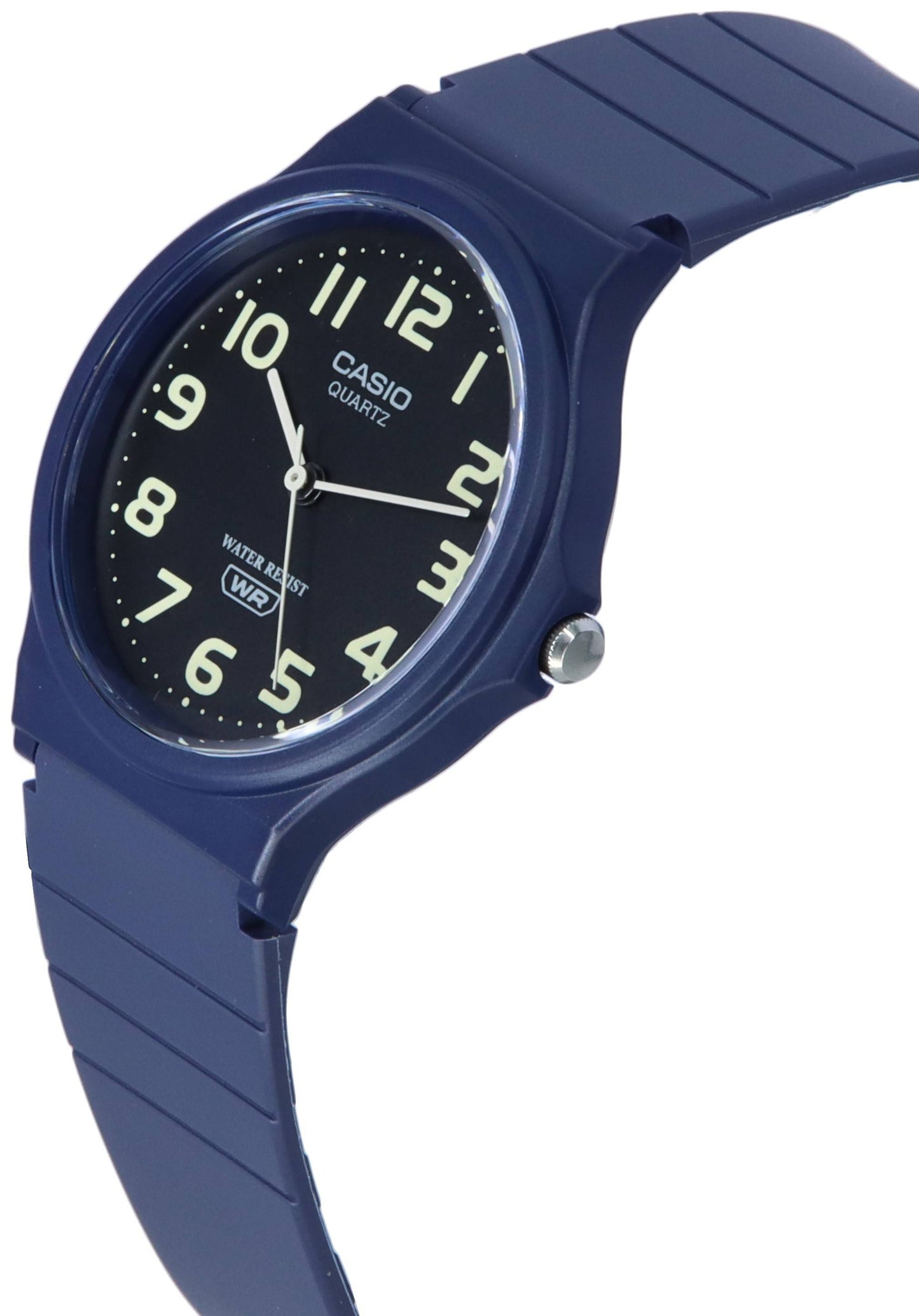 Casio Standard Analog Schwarzes Zifferblatt Quarz MQ-24UC-2B MQ24UC-2B Herrenuhr