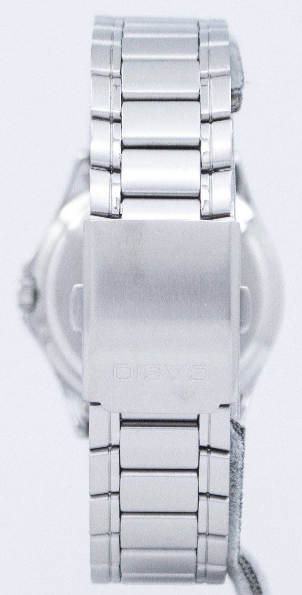 Casio Enticer Quarz Analog Schwarzes Zifferblatt MTP-1239D-1ADF MTP-1239D-1A Herrenuhr