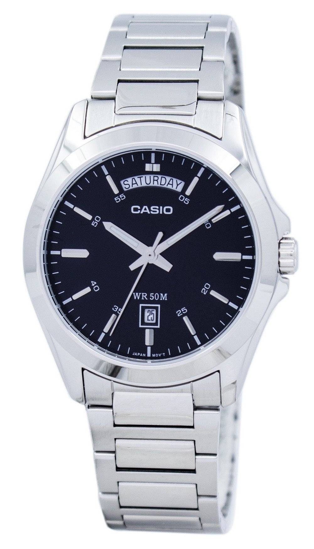 Casio Quarz MTP-1370D-1A1V MTP1370D-1A1V Herrenuhr