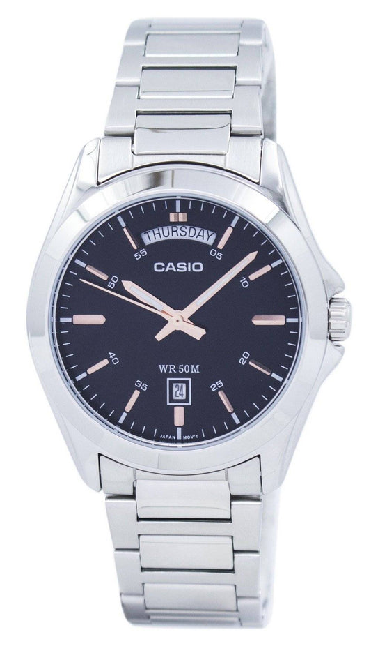 Casio Analog Quarz MTP-1370D-1A2V MTP1370D-1A2V Herrenuhr